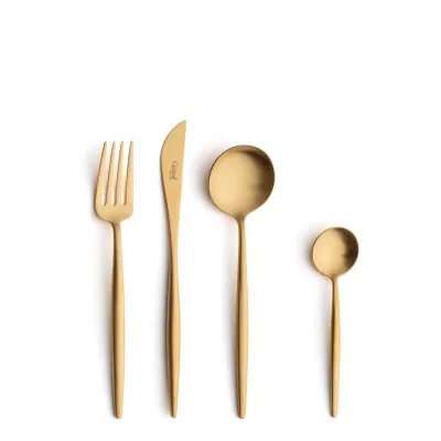 Moon Gold Matte Flatware