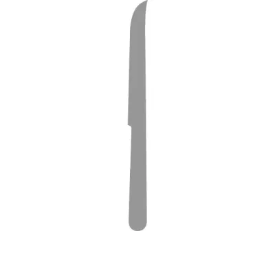 Alcantara Steel Polished Cheese Knife 10 in (25.5 cm)