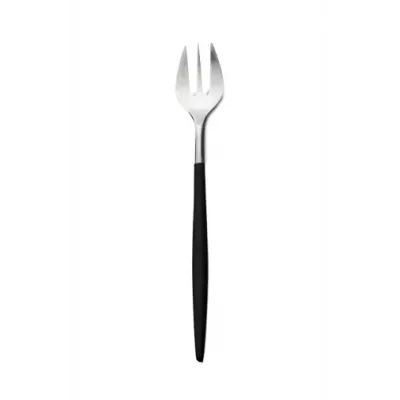 Goa Black Handle/Steel Matte Oyster Fork 6.9 in (17.5 cm)