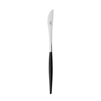 Goa Black Handle/Steel Matte Steak Knife 8.9 in (22.5 cm)