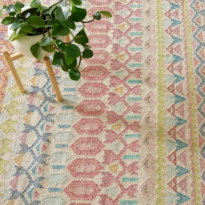 Stony Brook Multi Loom Knotted Cotton Rugs