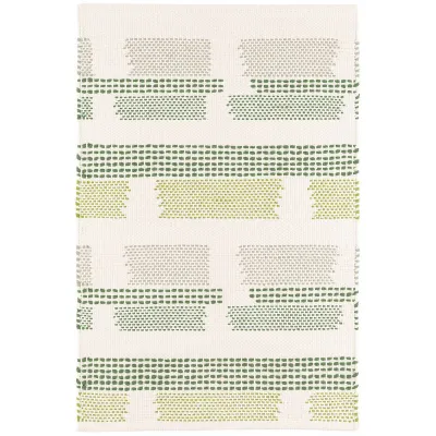 Tread Lightly Green by Kit Kemp Handwoven Cotton Rugs