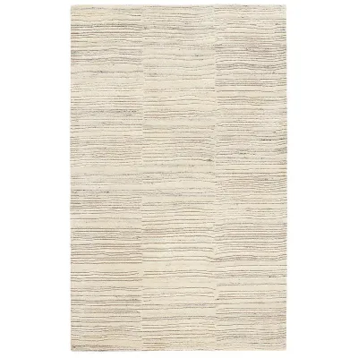 Avery by Marie Flanigan Oatmeal Hand Tufted Wool Rugs