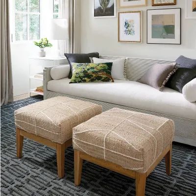 Campbell by Marie Flanigan Iron Handwoven Wool Rugs