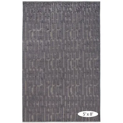 Gates by Marie Flanigan Metal Hand Knotted Wool Rugs
