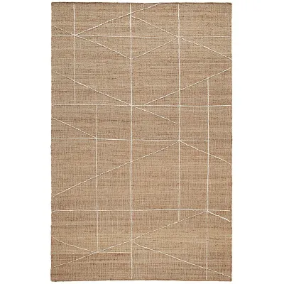 Judson Natural/Ivory Handwoven Jute Rugs