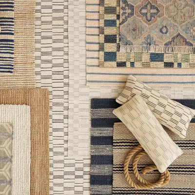 Leni Oatmeal by Marie Flanigan Handwoven Jute Rugs