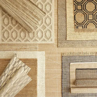 Lewis Natural by Marie Flanigan Handwoven Jute Rugs