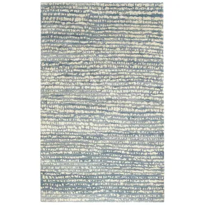 Shepherd Pewter Blue by Marie Flanigan Hand Knotted Wool Rugs