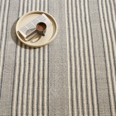 Tracks Grey Hand Loom Knotted Wool Rugs
