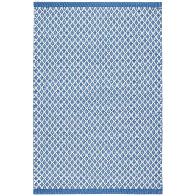 Mainsail French Blue Handwoven Indoor/Outdoor Rugs