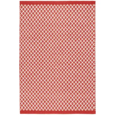 Mainsail Red Handwoven Indoor/Outdoor Rugs