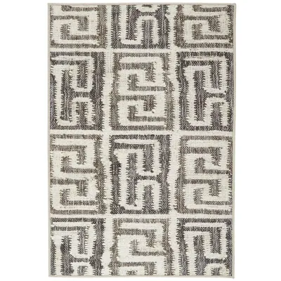 Auricula Natural by Bunny Williams Machine Washable Rugs