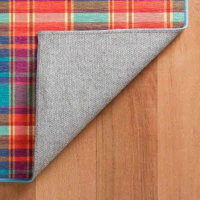 Carter Madras by Frances Valentine Multi Machine Washable Rugs