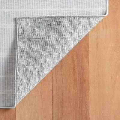 Samson Grey by Bunny Williams Machine Washable Rugs