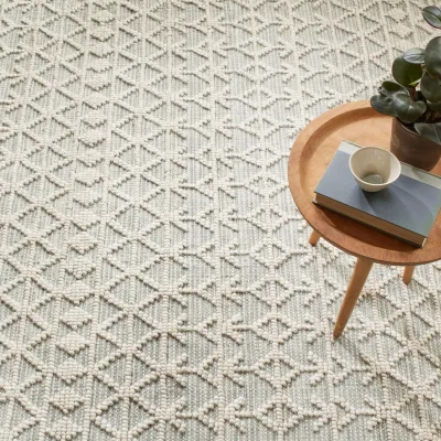 Pembrook Desert Sage Handwoven Wool Rug