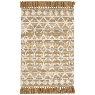 Pembrook Ochre Handwoven Wool Rug