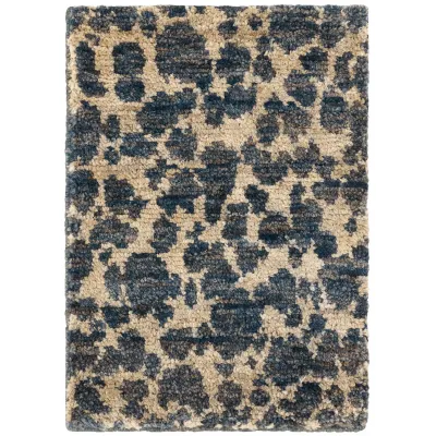 Stormi Indigo Hand Knotted Jute Rug