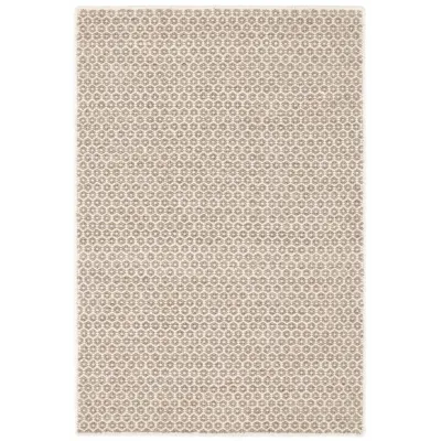 Honeycomb Natural Handwoven Wool Rug