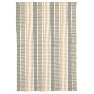 Mystic Stripe Slate Handwoven Indoor/Outdoor Rug