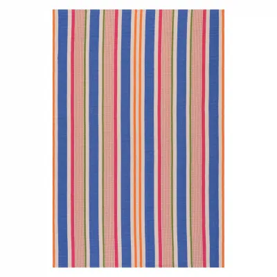 Festival Stripe Multi Handwoven Indoor/Outdoor Rug