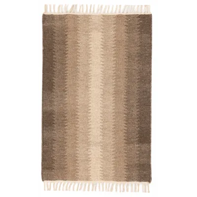 Ronan Ikat Natural Handwoven Wool Rug - 2x3