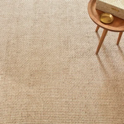 Donnie Ivory Handwoven Jute Rug