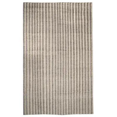 Whitby Grey Hand Knotted Wool Rug - 10x14