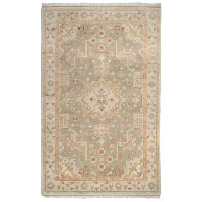 Kendra Sky Hand Knotted Wool Rug