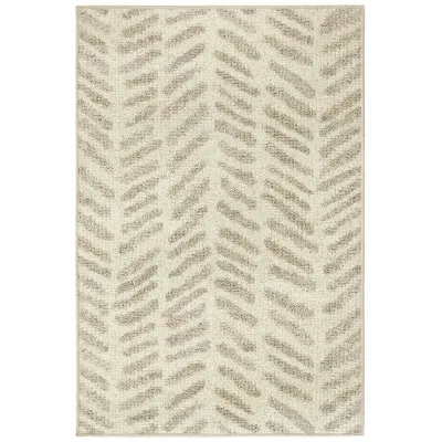 Rowley Grey Machine Washable Rug