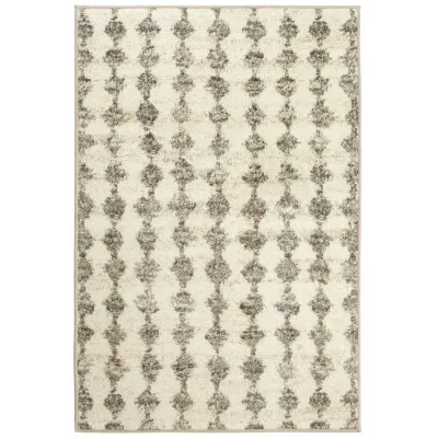 Izzy Grey Machine Washable Rug - 4x6