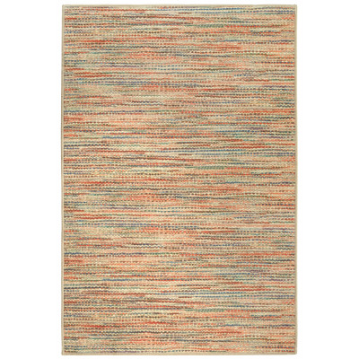 Clay Multi Machine Washable Rug