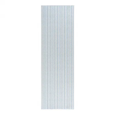 Lowell Blue Machine Washable Rug