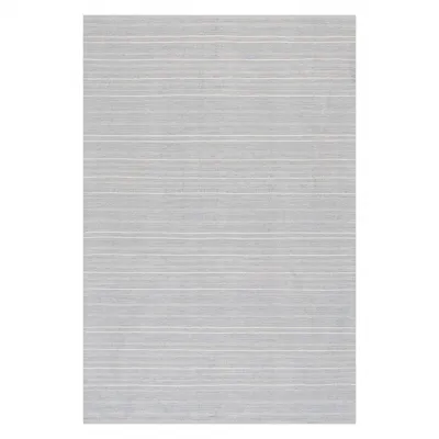 Skipper Stripe Swedish Blue Handwoven Indoor/Outdoor Rug