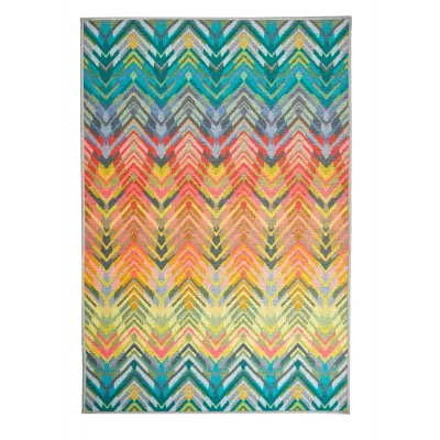 Seneca Multi Machine Washable Rug - 2x3