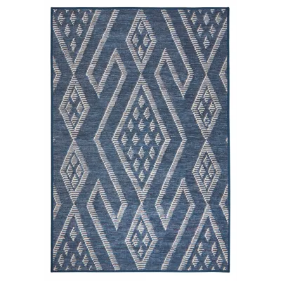 Guthrie Navy Machine Washable Rug - 8x10