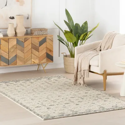 Emory Ivory Hand Knotted Wool Rug