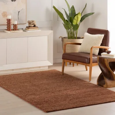 Ramsey Rust Hand Knotted Wool Rug