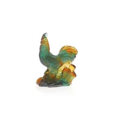 Amber Green Horoscope Rooster (Special Order)