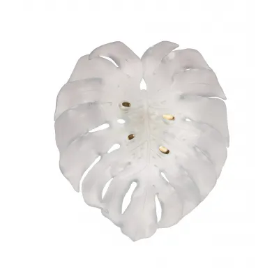 Monstera - Emilio Robba Large White Wall Lamp CE