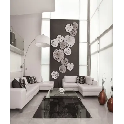 Monstera - Emilio Robba Large Gray Wall Lamp CE