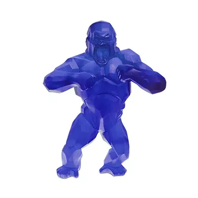 Wild Blue Kong by Richard Orlinski (Special Order)