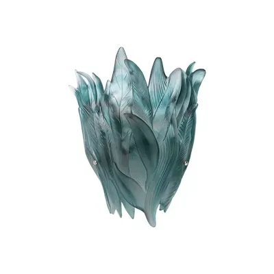 Vegetal Grey Blue Wall Lamp (Special Order)