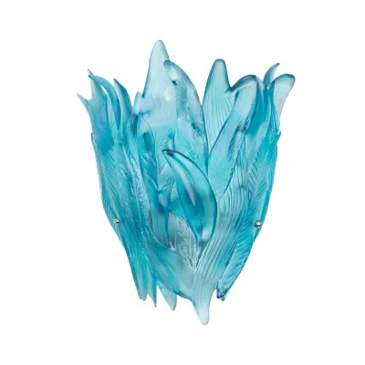 Végétale Turquoise Blue Wall Lamp