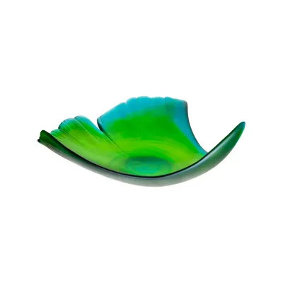 Ginkgo Large Green Leaf Bowl (Special Order)