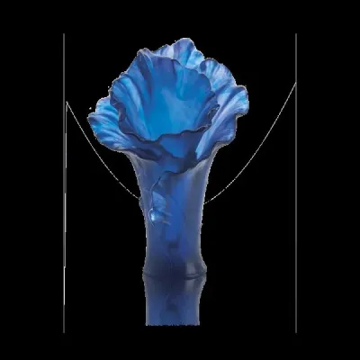 Arum Bleu Nuit Large Vase (Special Order)