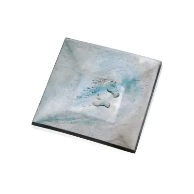 Blue Grey Cavalcade Tray (Special Order)