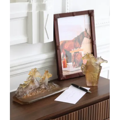 Cavalcade Glazed Brown Pencil Holder