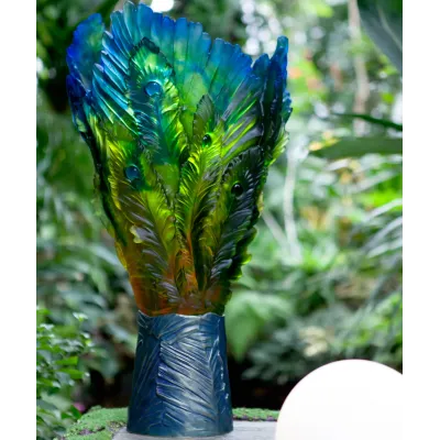 Fleur de Paon Exotique Magnum Vase