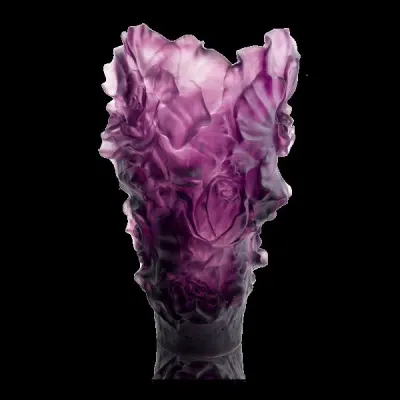 Violet Camellia Magnum Violet Vase (Special Order)